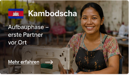 Kambodscha — Aufbauphase, erste Partner vor Ort