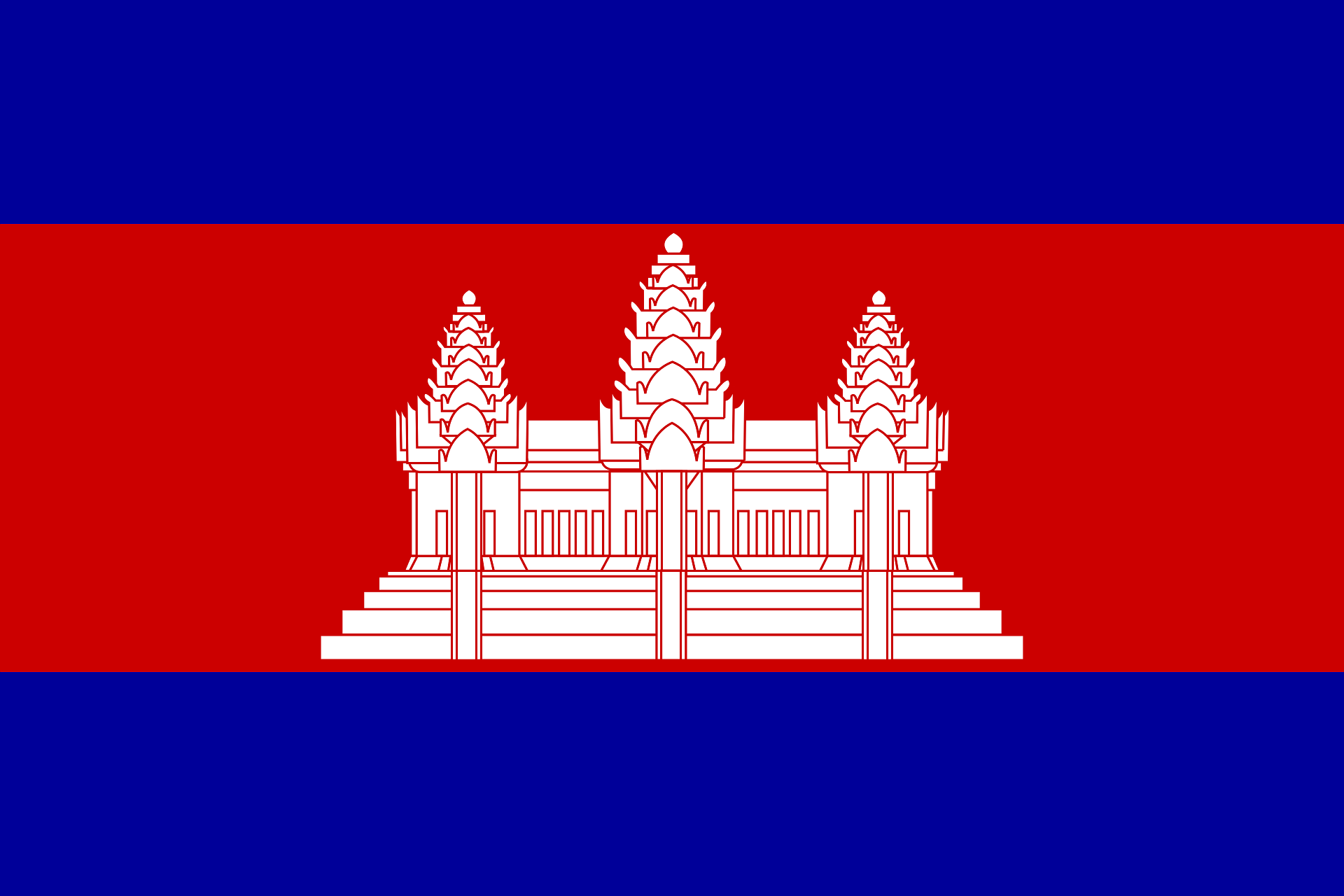 Flagge Kambodscha