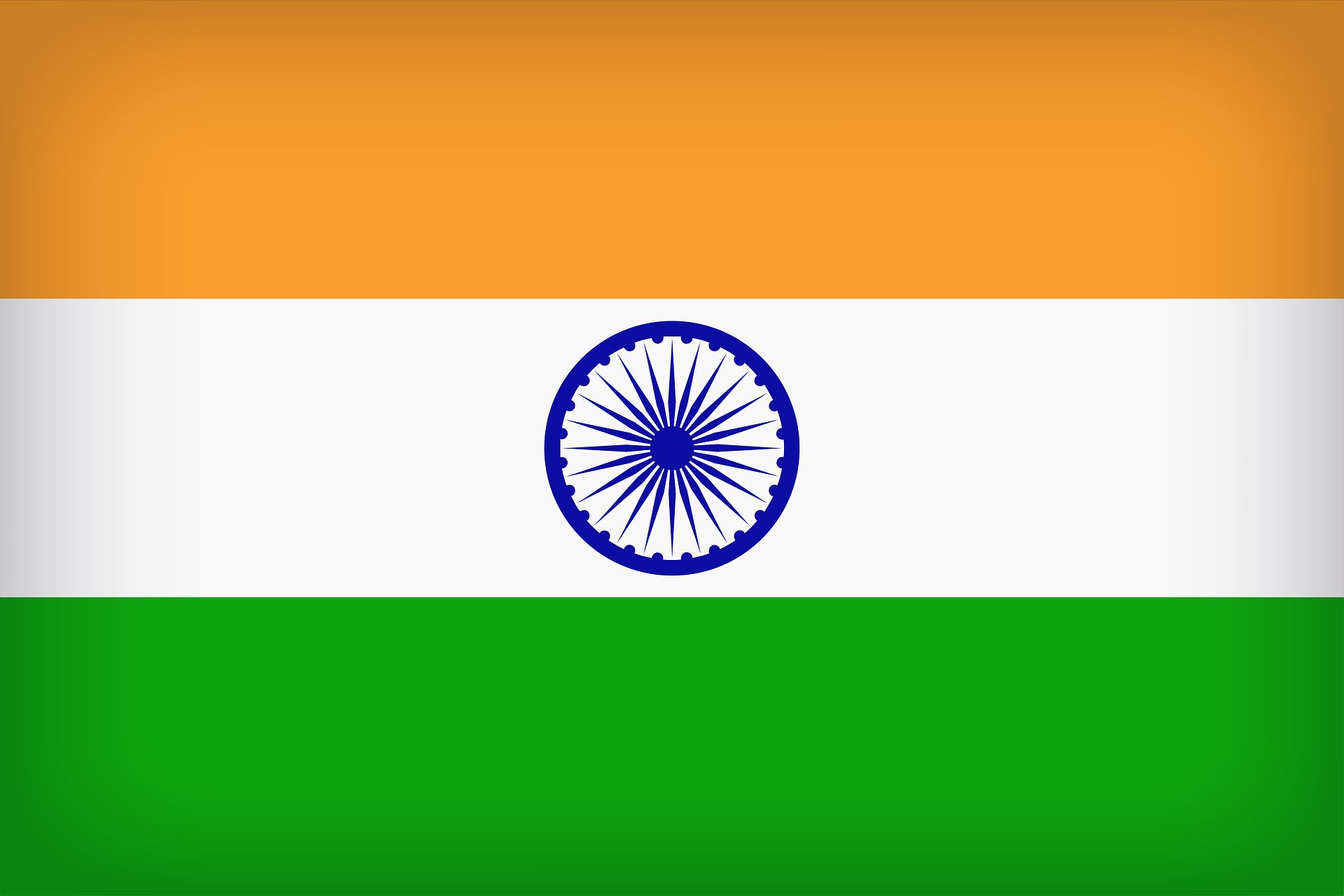 Flagge Indien